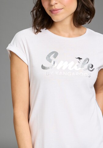 KangaROOS Shirt in Weiß