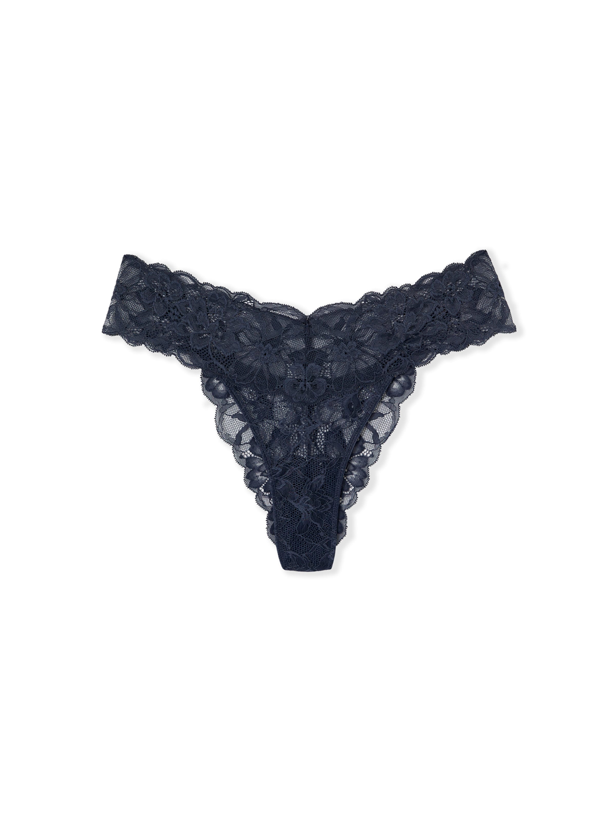 ETAM Panty in Blue: front
