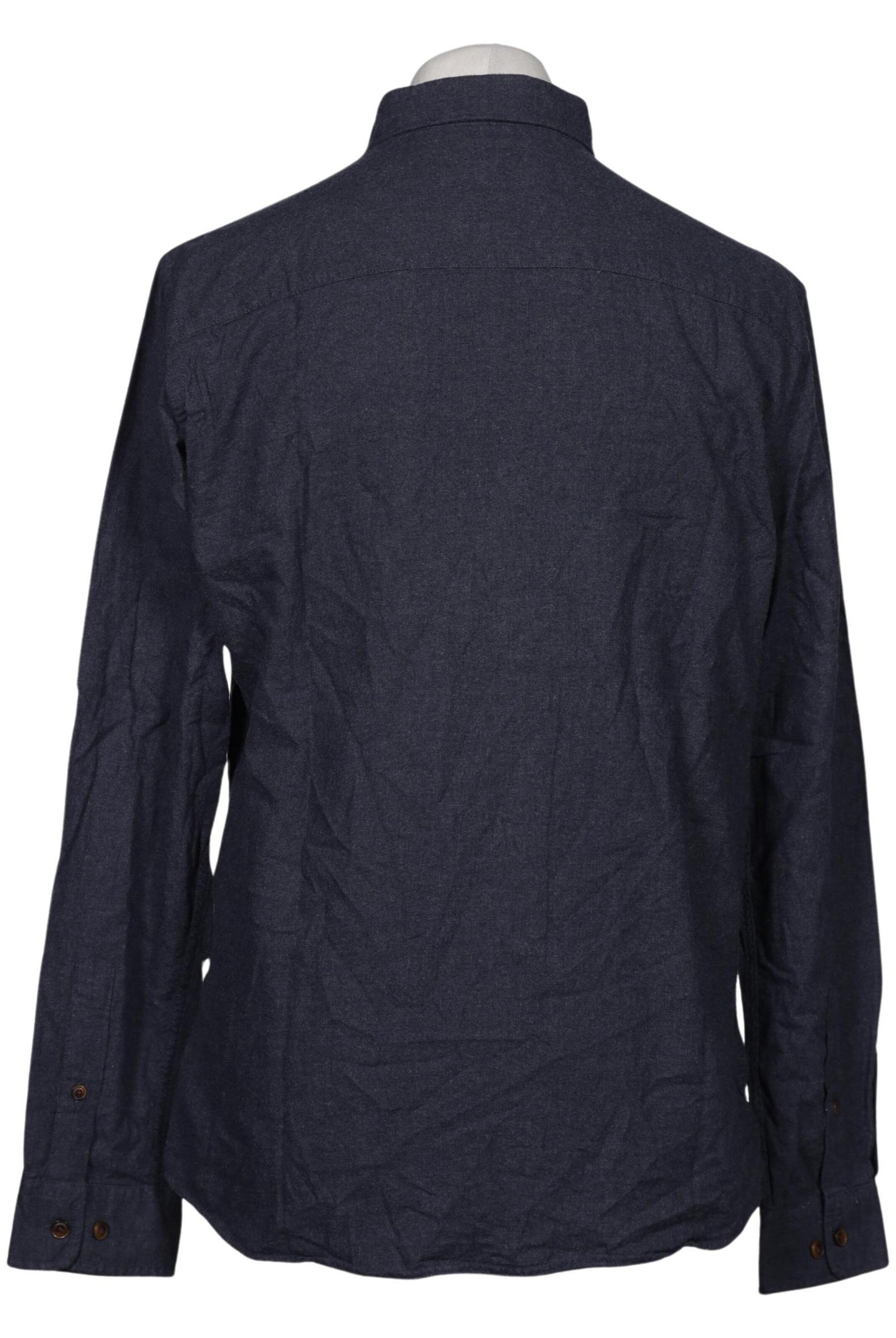 JACK & JONES Button Up Shirt in L in Blue