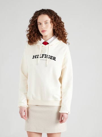 TOMMY HILFIGER Sweatshirt in Beige: front