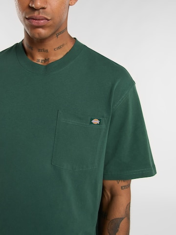 DICKIES Majica 'Luray' | zelena barva