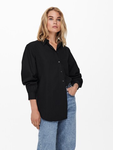 ONLY Blouse 'Nora' in Zwart: voorkant