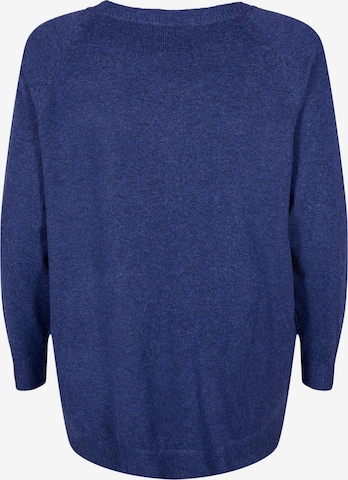 Zizzi Pullover in Blau