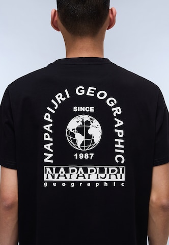 T-Shirt 'S-DATI' NAPAPIJRI en noir