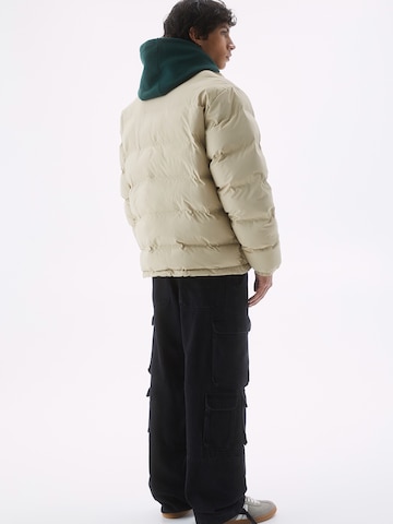 Pull&Bear Zimná bunda - Béžová