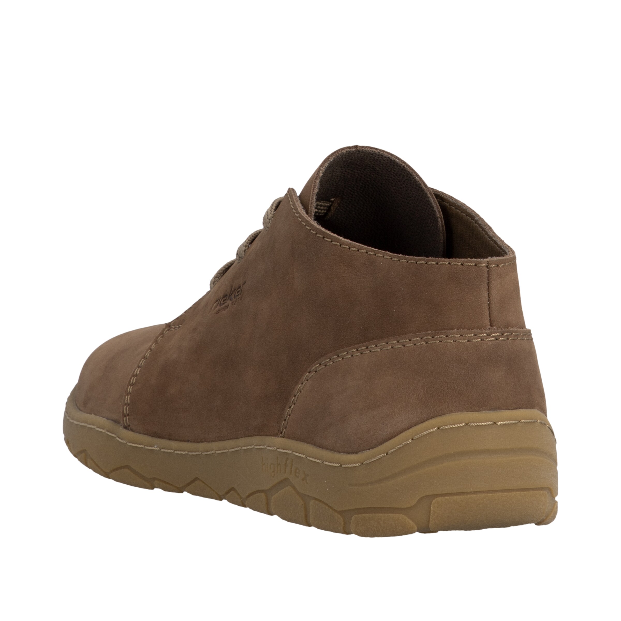 Bottes à lacets Rieker en marron