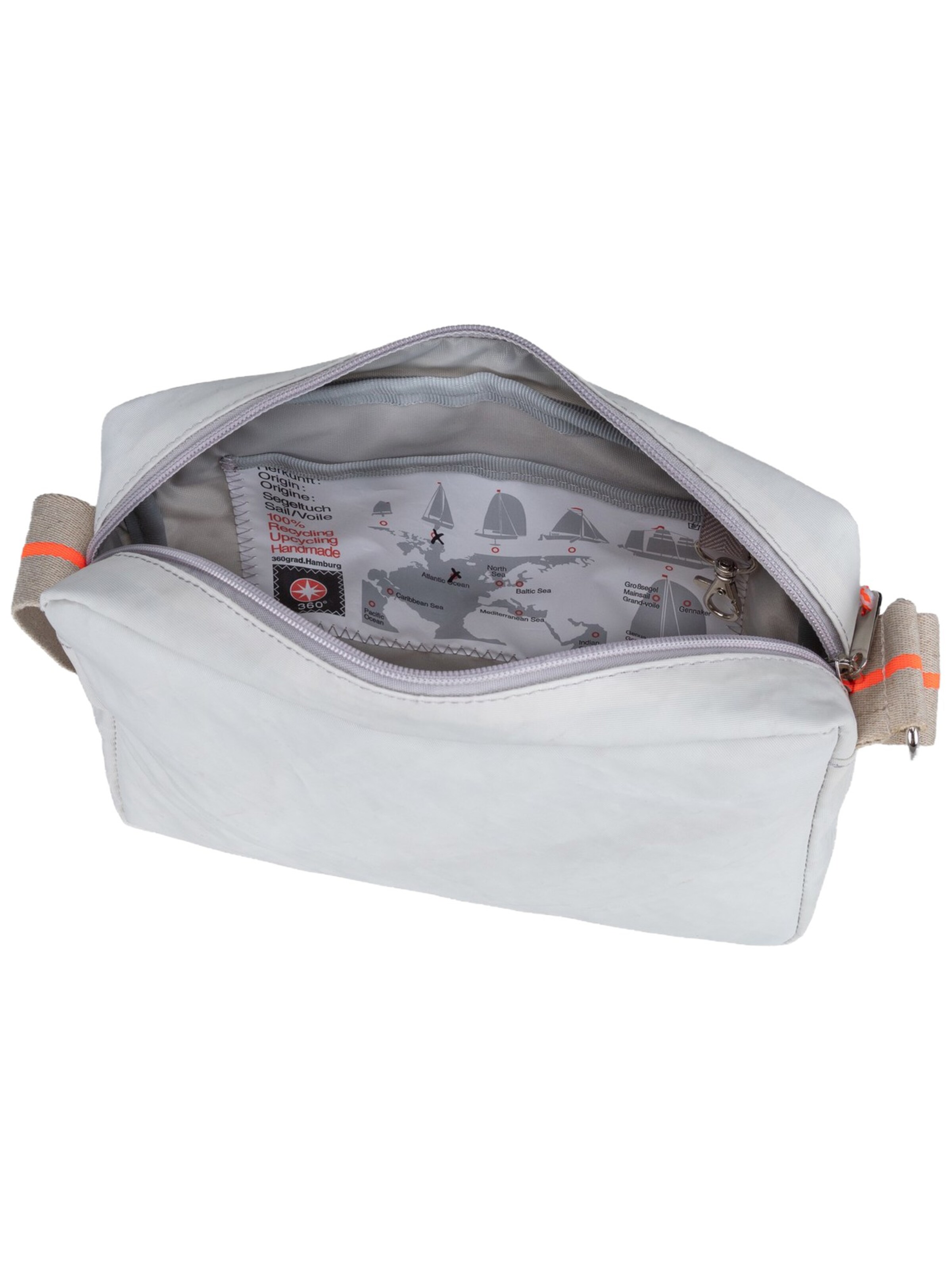 360 Grad Crossbody Bag in Beige