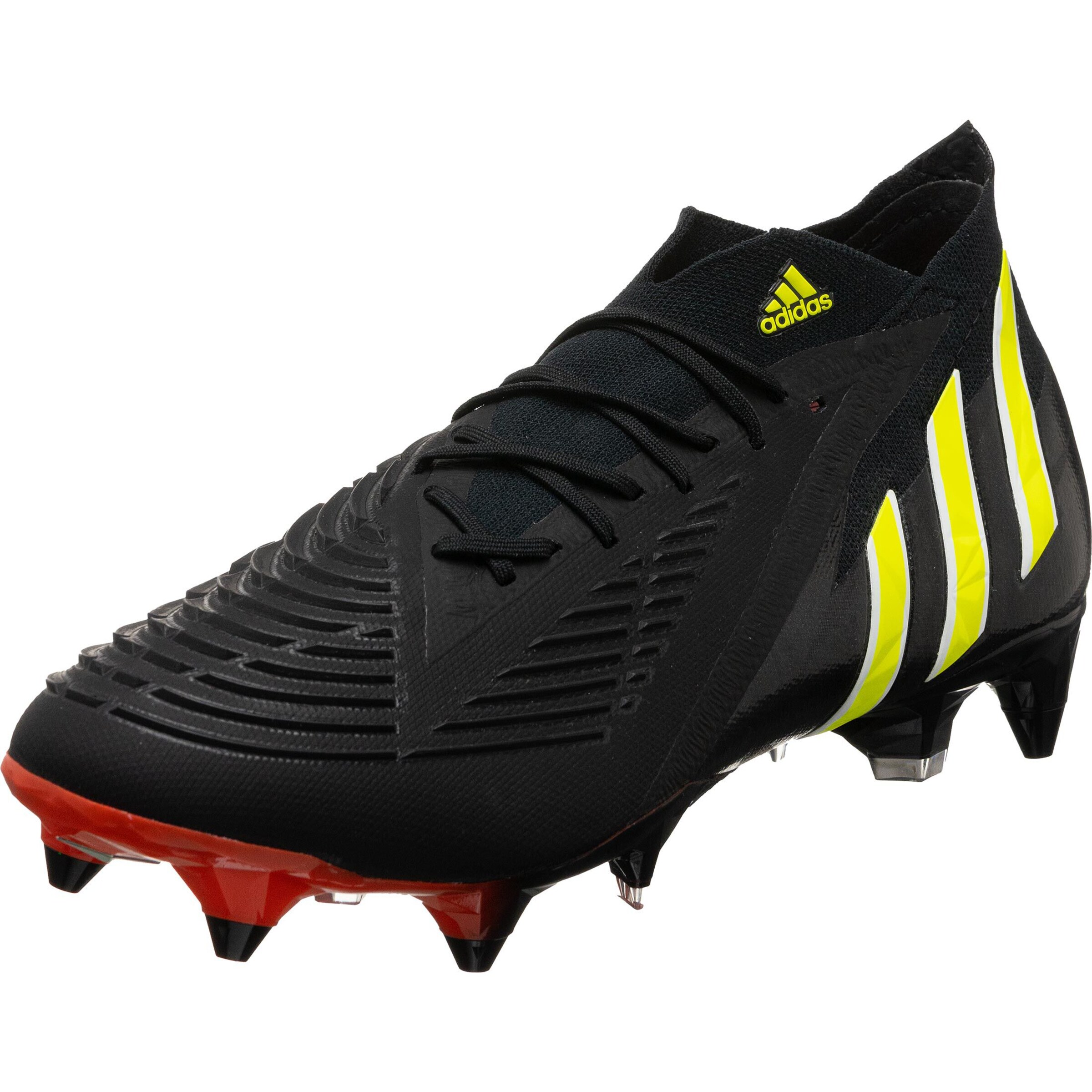 ADIDAS PERFORMANCE Fußballschuh 'Predator Edge.1' in Schwarz: Vorderseite