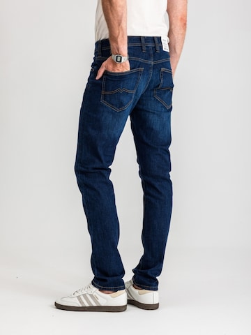 Tapered Jeans di MUSTANG in blu