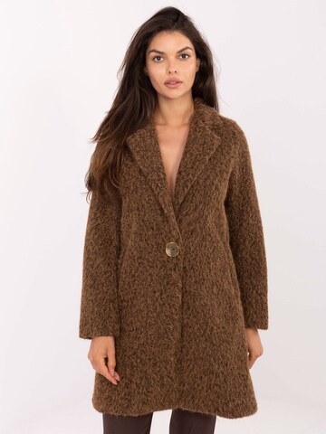 Madnezz House Übergangsmantel in Braun: Vorderseite