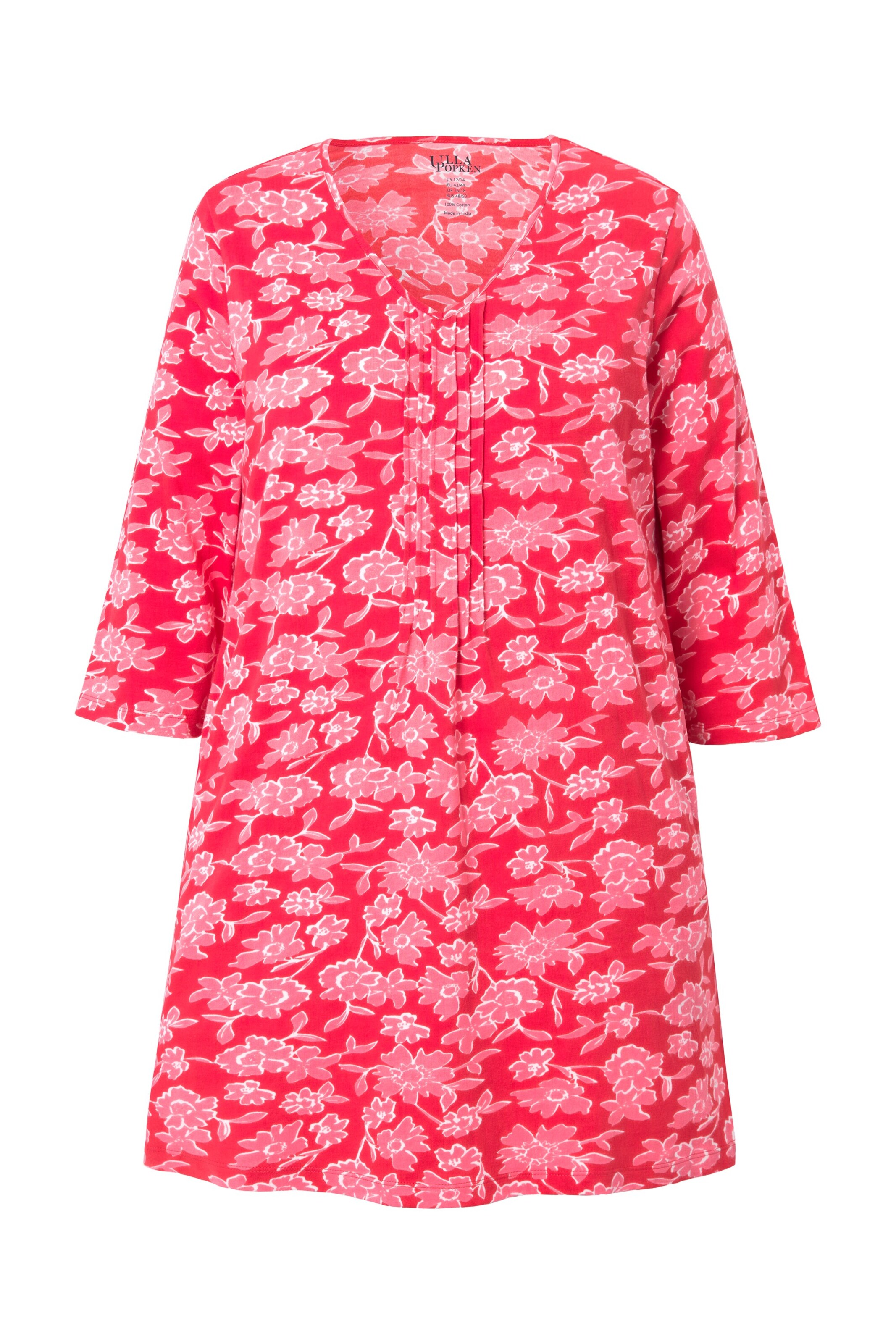 Ulla Popken Tunic in Red: front