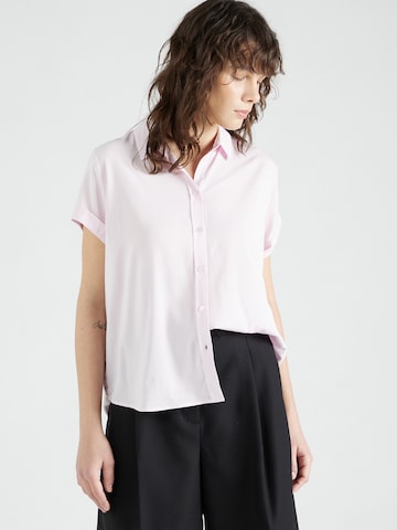 Samsøe Samsøe - Blusa 'Majan' em roxo: frente