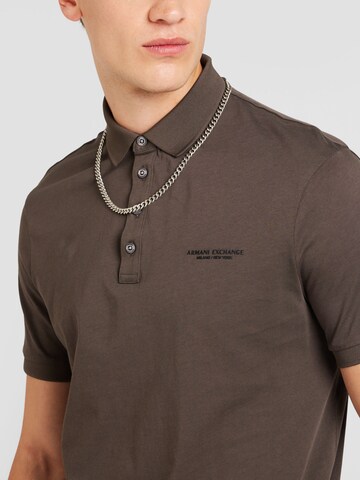 ARMANI EXCHANGE Póló - barna