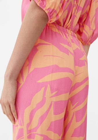 s.Oliver Wide leg Broek in Oranje