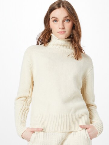 Pull-over Polo Ralph Lauren en beige : devant