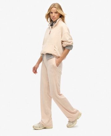 Regular Pantalon 'Country Club' Superdry en rose
