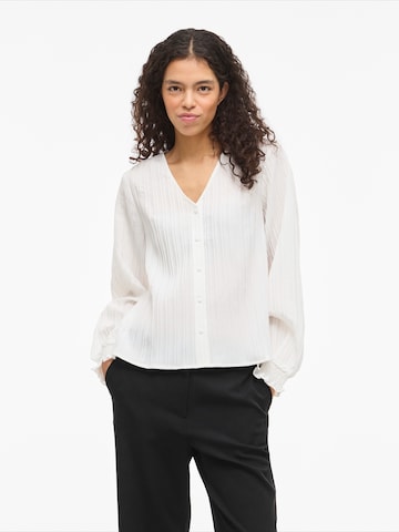 Chemisier 'VIELMA' VILA en blanc : devant