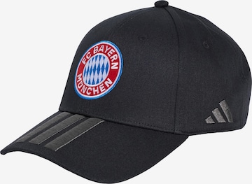 ADIDAS PERFORMANCE - Boné desportivo 'FC Bayern München' em preto: frente