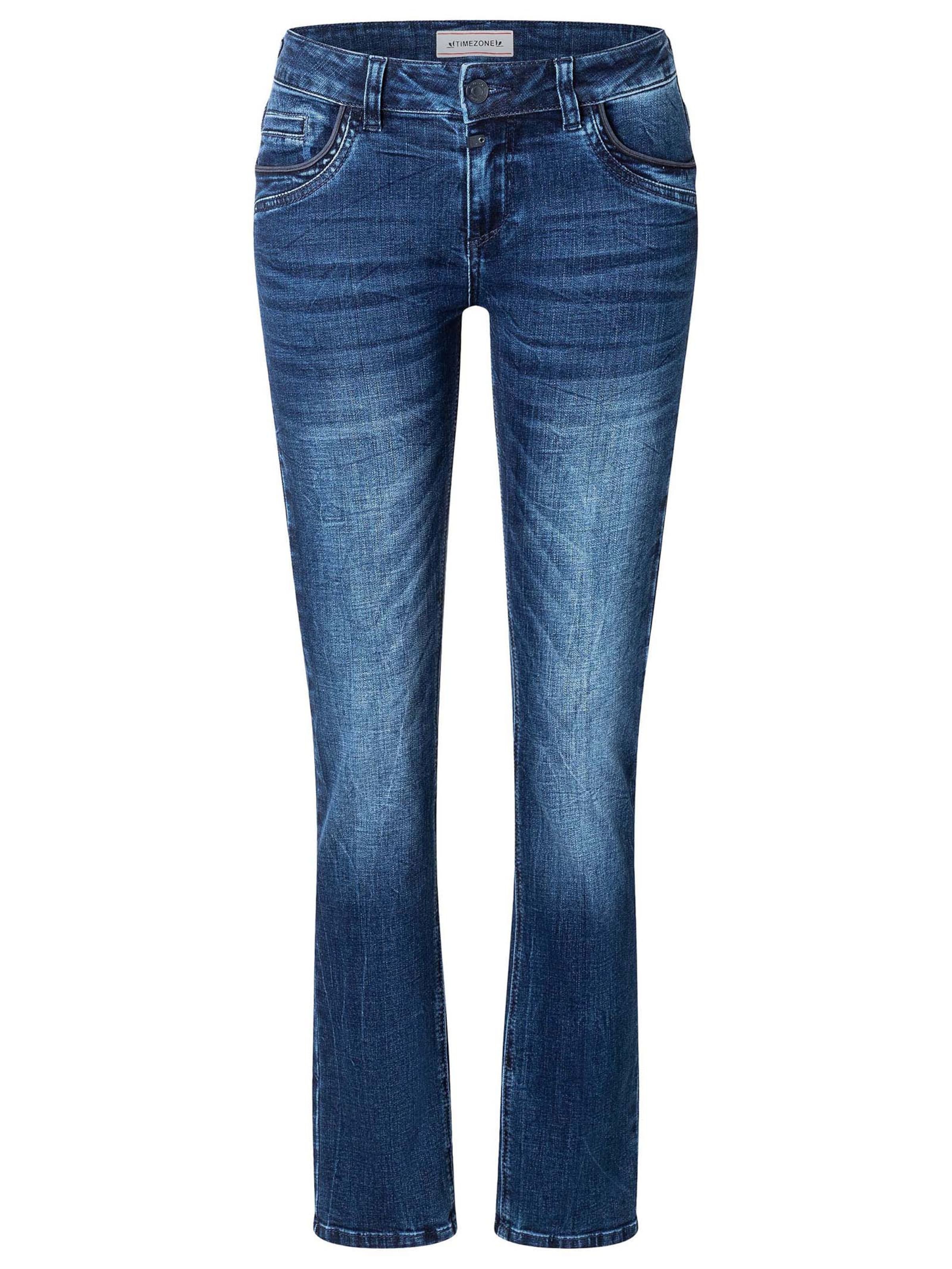 TIMEZONE Slimfit lange Jeans Slim Fit 'Slim TahilaTZ' in Blau: Vorderseite
