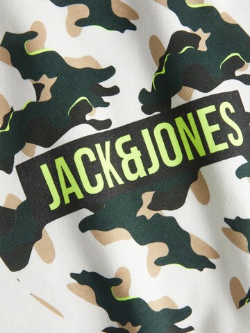 Bluză de molton de la Jack & Jones Junior pe alb