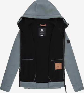 Ragwear Zip-Up Hoodie 'Fabian' in Grey