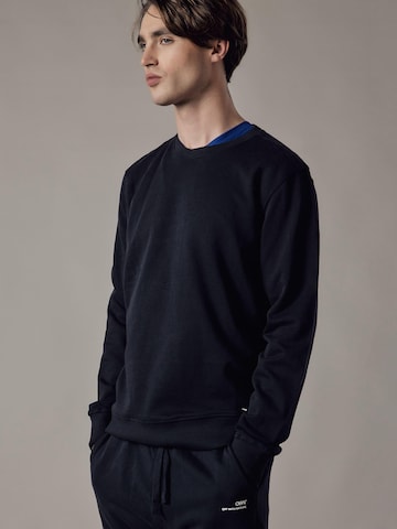 OWN Off With Nature Sweatshirt 'Felpa Girocollo' in Blue