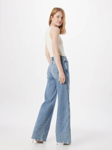 7 for all mankind Wide Leg Jeans 'LOTTA' in Blau