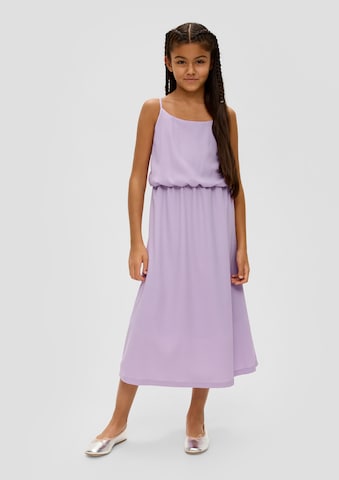 s.Oliver Kleid in Lila: Vorderseite