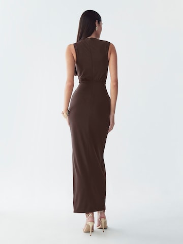 BWLDR Kleid 'Flora' in Braun
