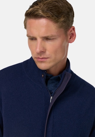 Boggi Milano Gebreid vest in Blauw