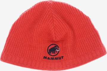 MAMMUT Hut oder Mütze One Size in Rot: predná strana
