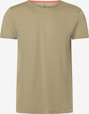 TIMEZONE Shirt 'Ripped' in Green: front