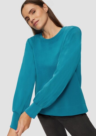 s.Oliver Sweatshirt in Blau