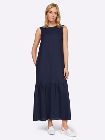 heine Jurk in Blauw: voorkant