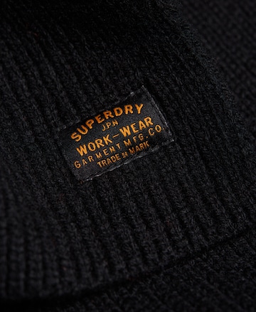 Écharpe 'Radar' Superdry en noir