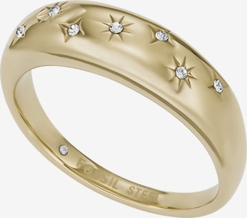 FOSSIL Ring in Gold: front