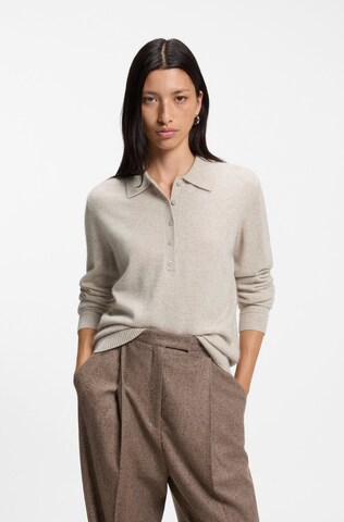 BOSS Pullover ' Falonsi' in Beige: Vorderseite