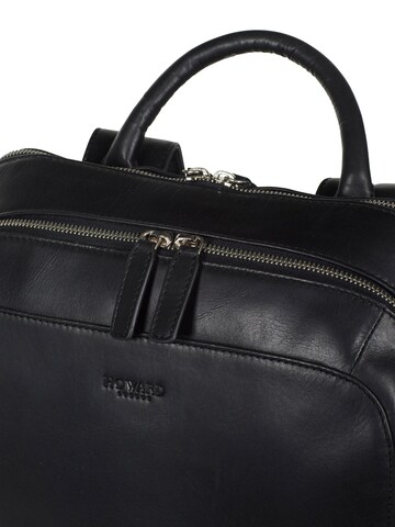 Howard London Rygsæk 'Backpack Byron Black' i sort