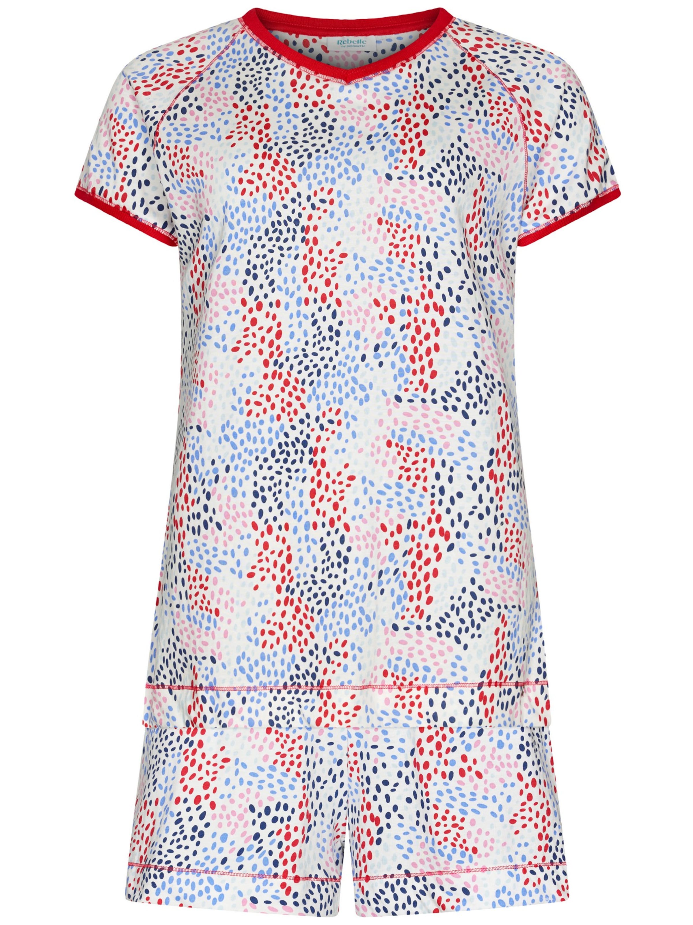 Rebelle Pajama 'Shortama' in Pink
