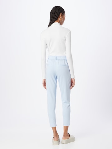 ONLY Slim fit Pleat-front trousers 'Poptrash' in Blue