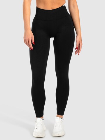 Smilodox Slim fit Leggings ' Trixy ' in Black: front