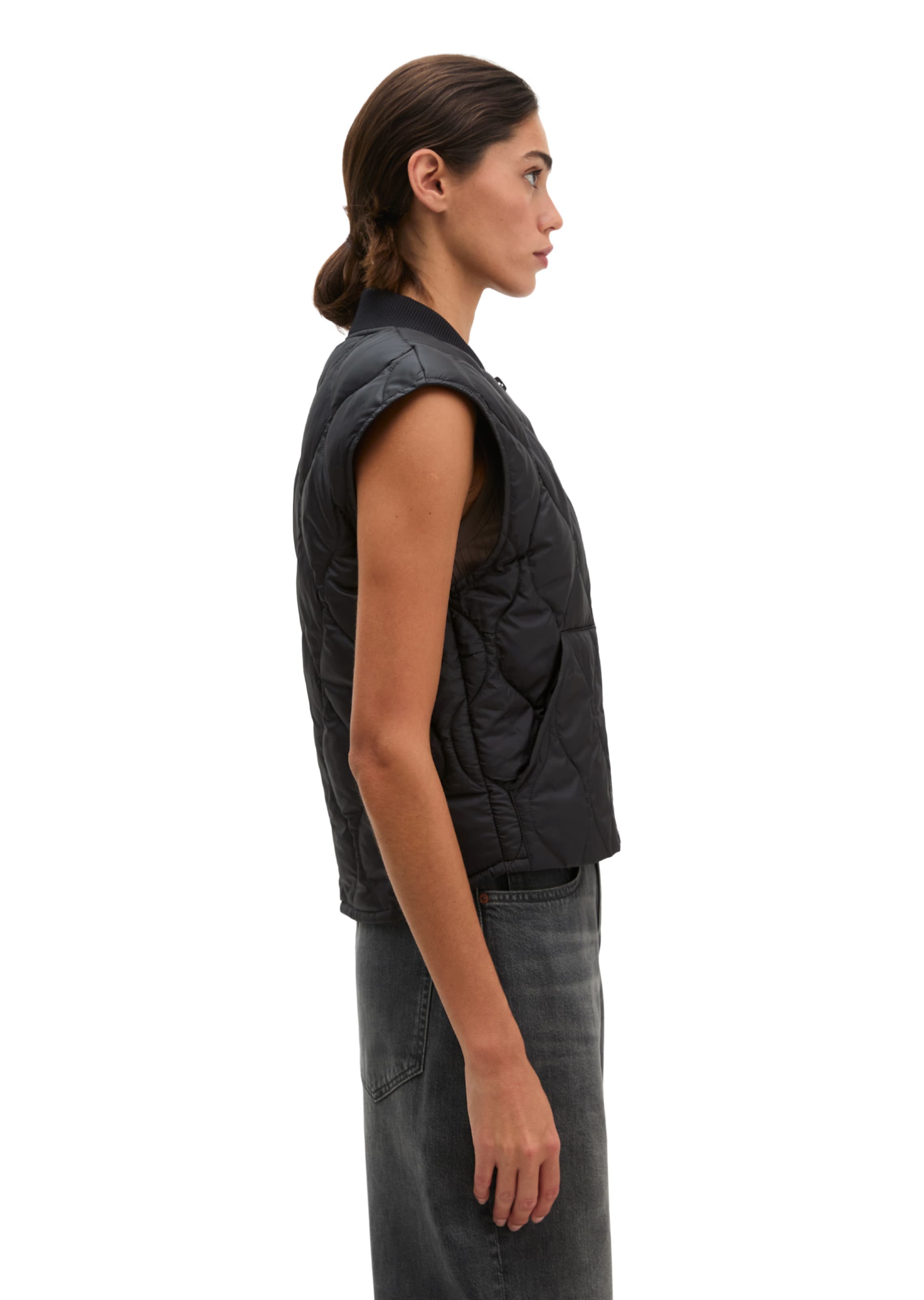 Gilet 'MOP x Function' Marc O'Polo en noir