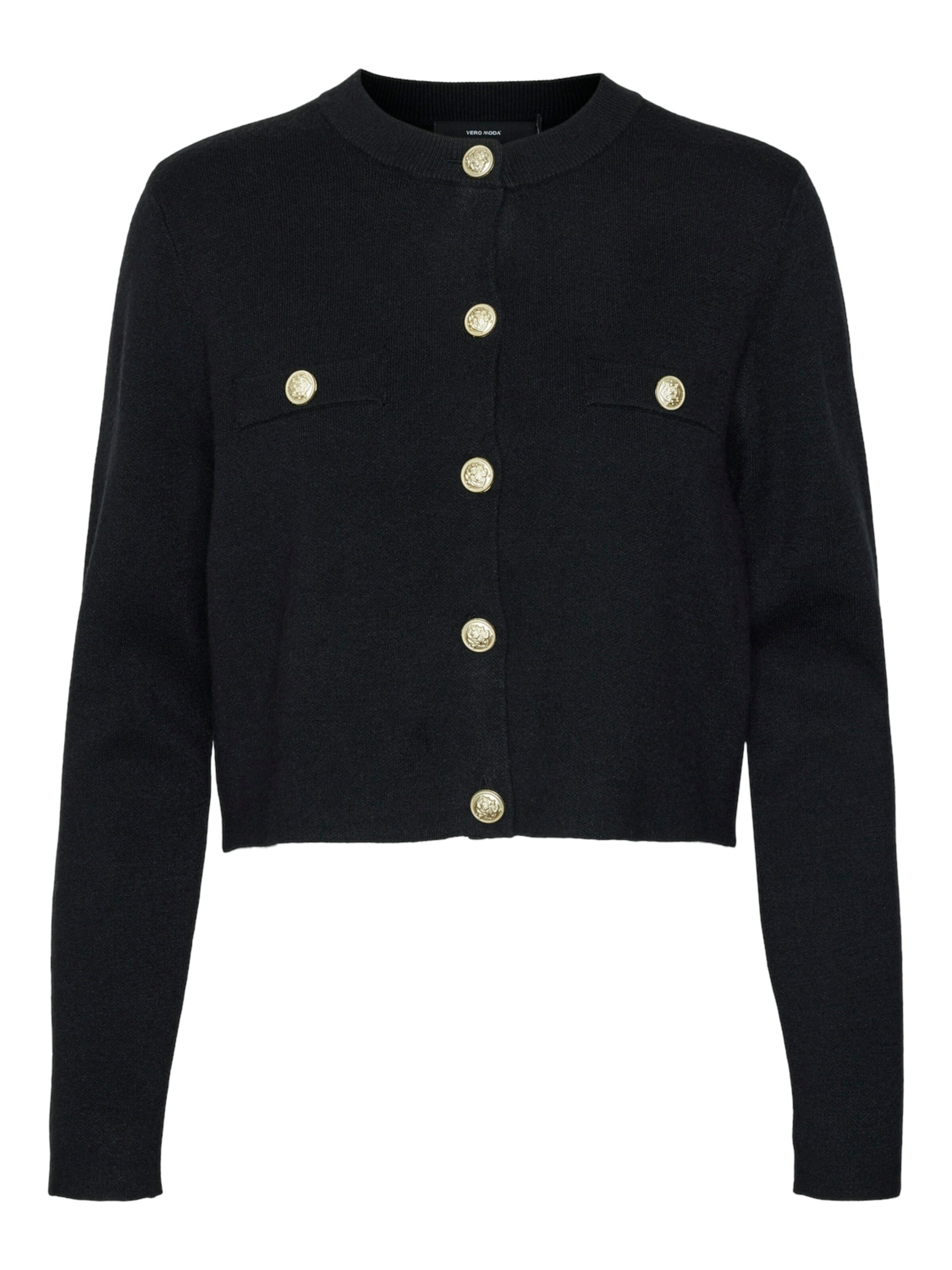 Gilet VERO MODA Vmsaba SL - Col En V, Boutonnage Total, Sans Manches - Tendance Automne, Polyvalent Et Féminin