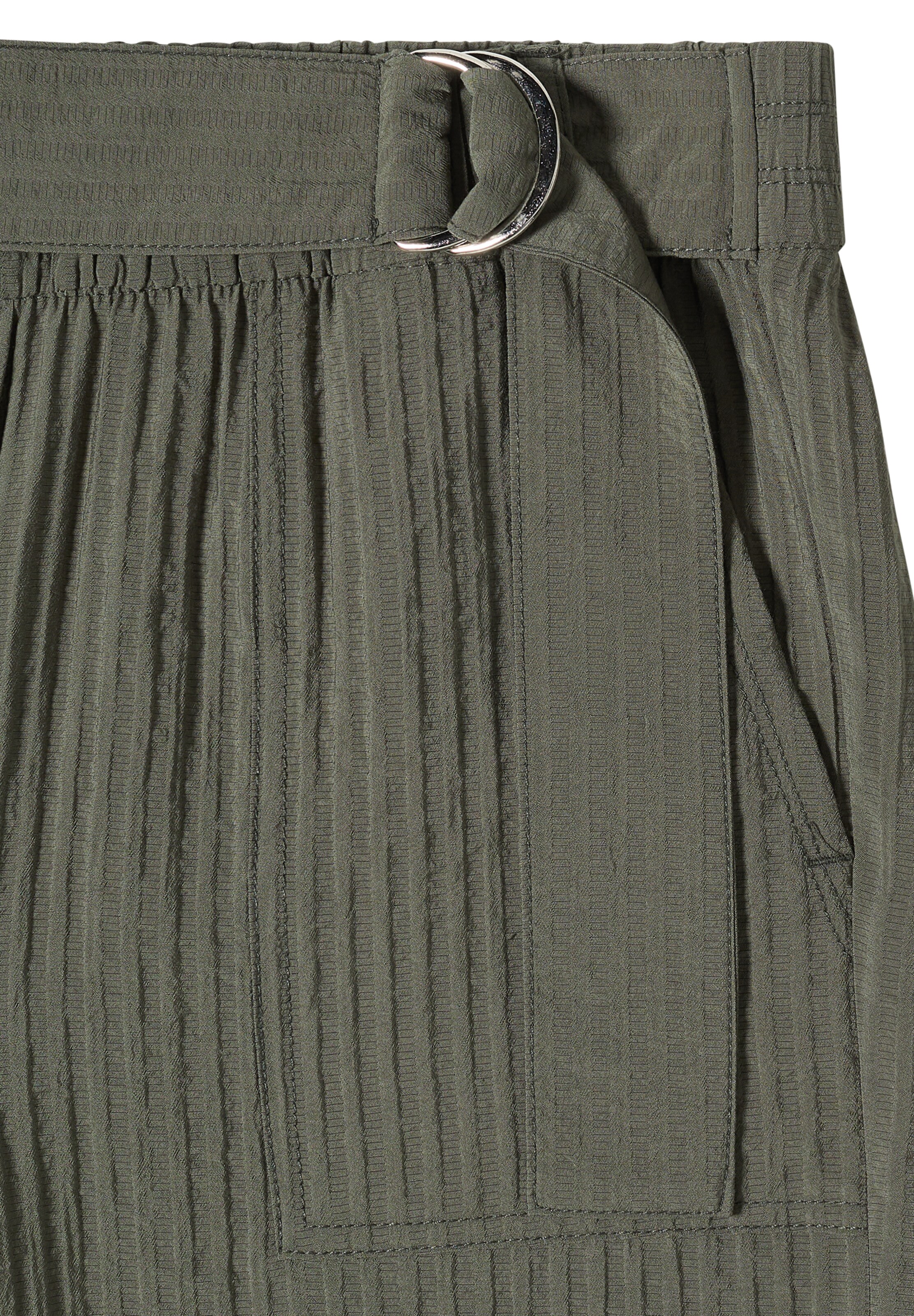 CECIL Wide Leg Hose in Grün