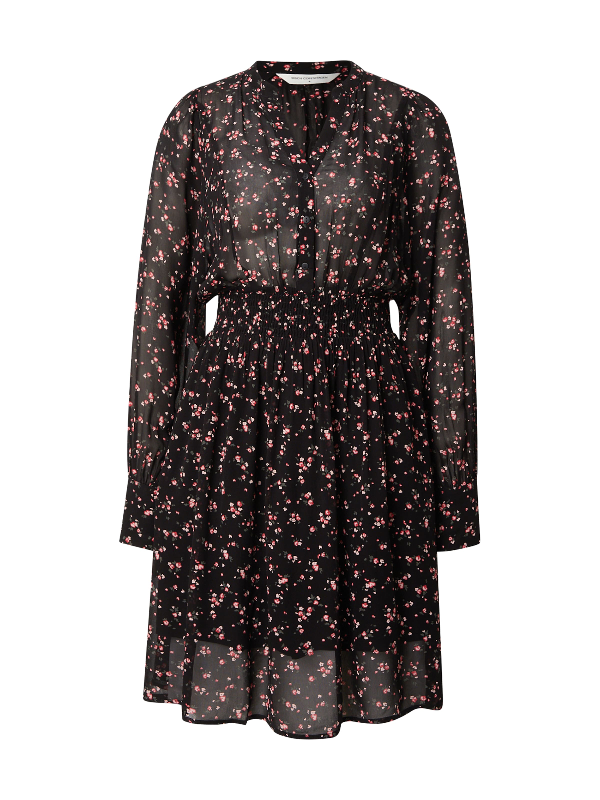 Robe-chemise 'Orabella' MSCH COPENHAGEN en noir : devant