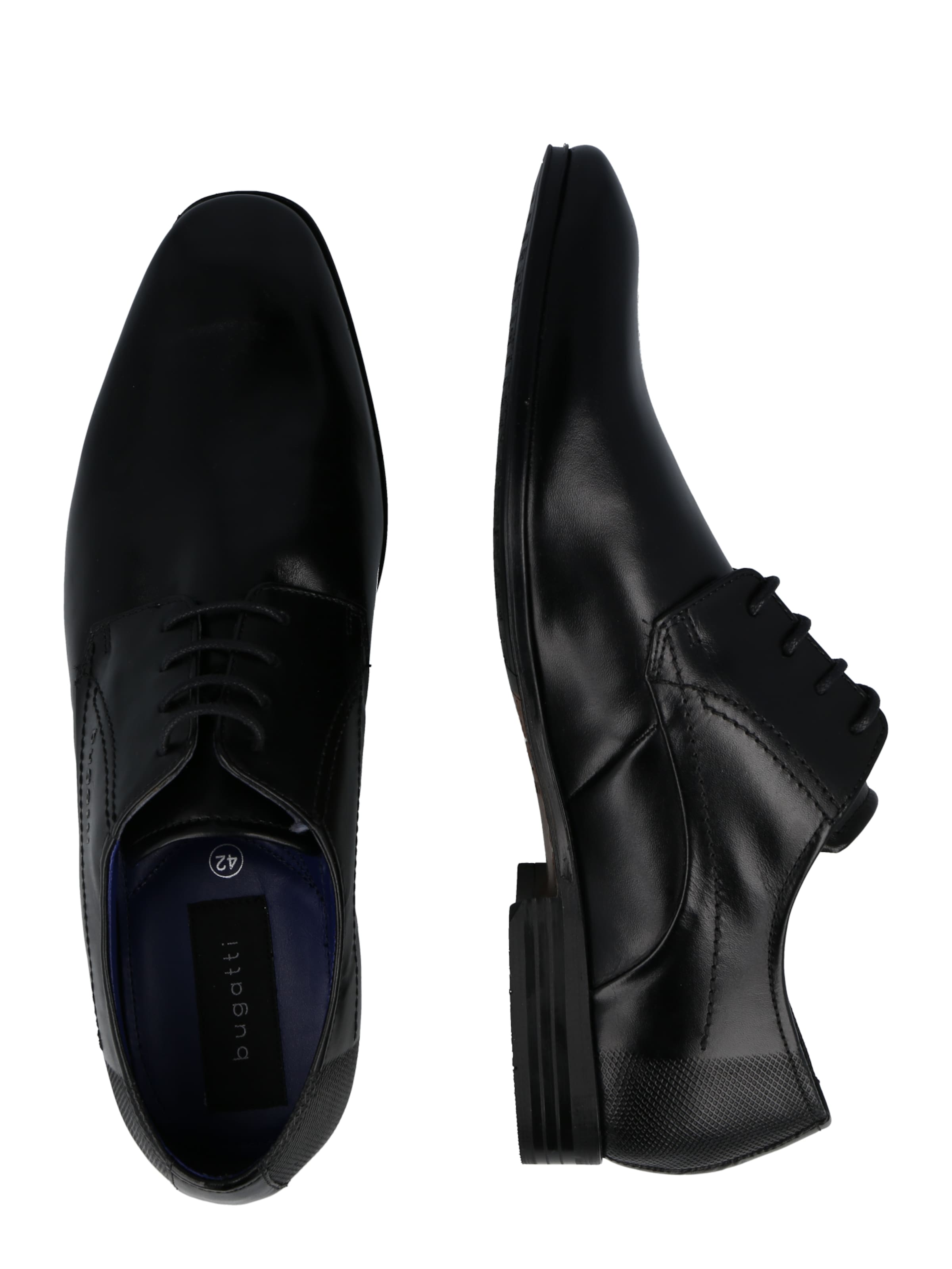 bugatti Schnürschuh 'Mattia II' in Schwarz