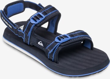 QUIKSILVER Sandalen 'Monkey Caged' in Blauw: voorkant