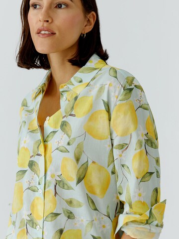 OUI Bluse in Grün