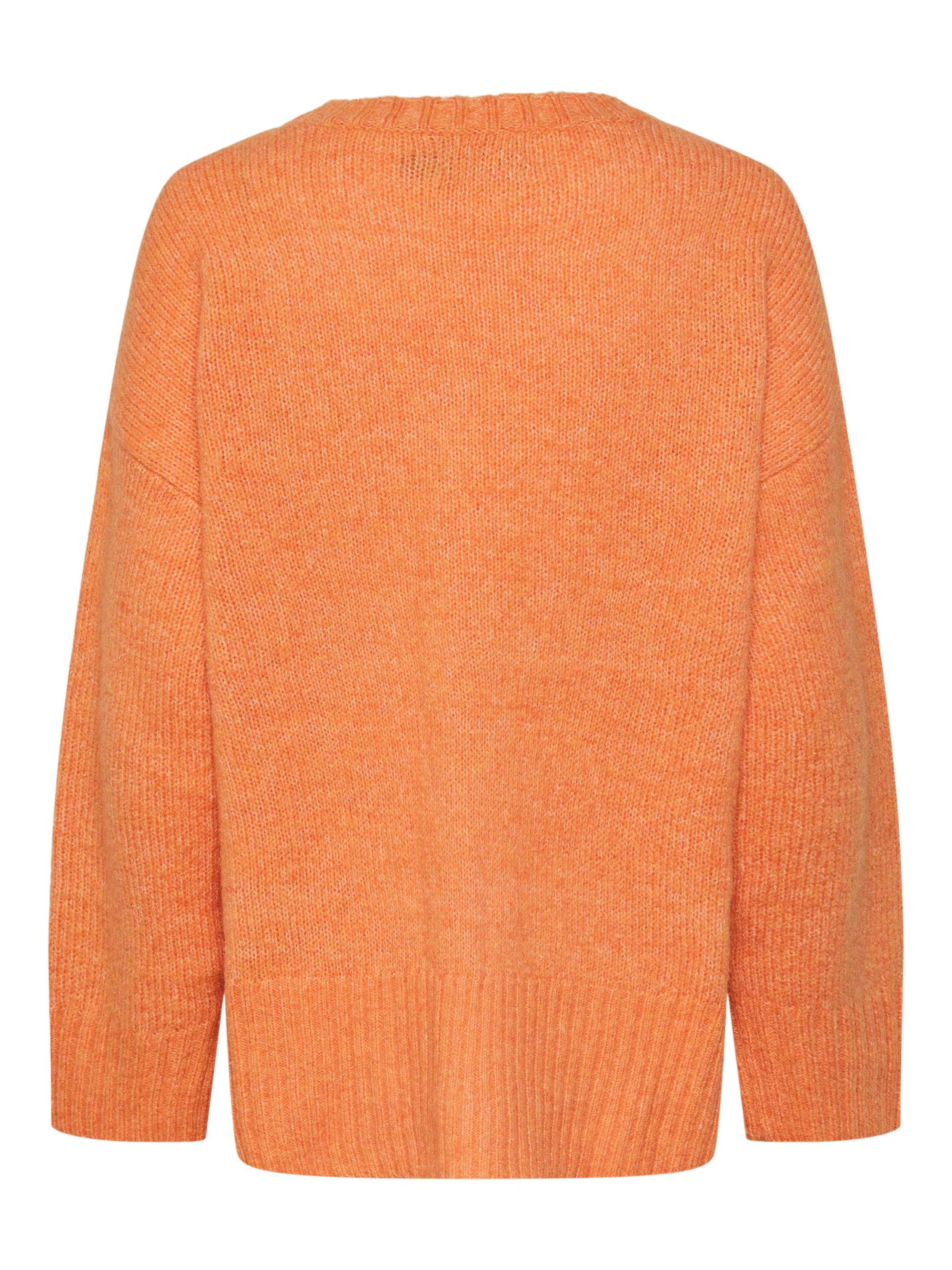 PIECES Pullover 'NANCY' in Orange