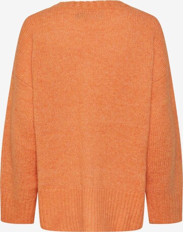 PIECES Sweater 'NANCY' in Orange